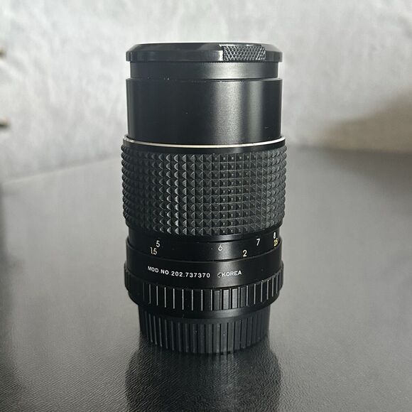 ROKINON MC 1:4.5/4.8 f=80-250 mm & SEARS MC 1:2.8 f=135mm Camera Lens Lot - Picture 15 of 16